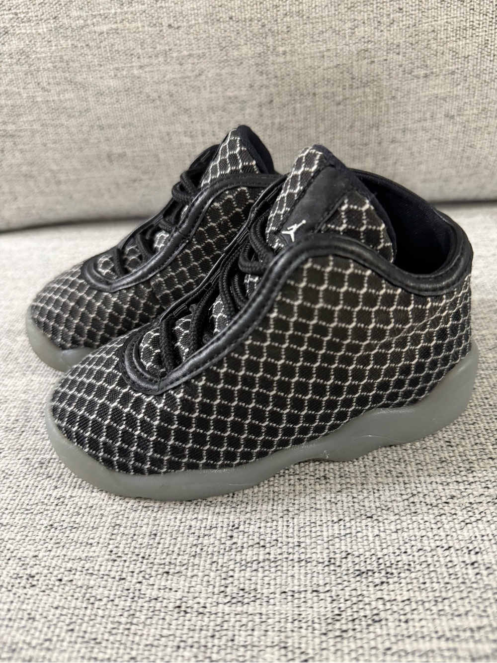 Jordan Horizon Toddler Black Knit Trainer Shoes